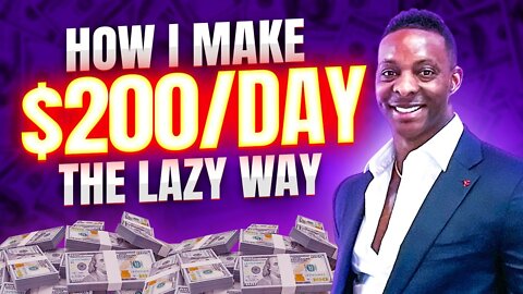 ($200_day+) Laziest Way to Make Money Online For Beginners (TRY Today)