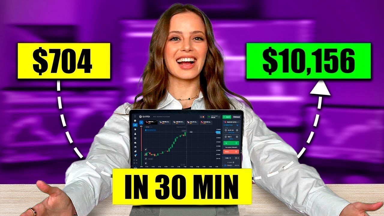 QUOTEX TRADING COURSE | TRADE QUOTEX | +$10,156 WITH MY OWN SECRET TRADING STRATEGY