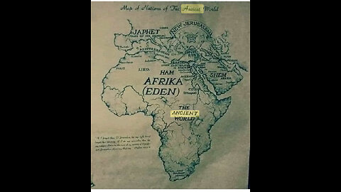 Ancient maps Cush Japheth and Shem Pt 2 of 2