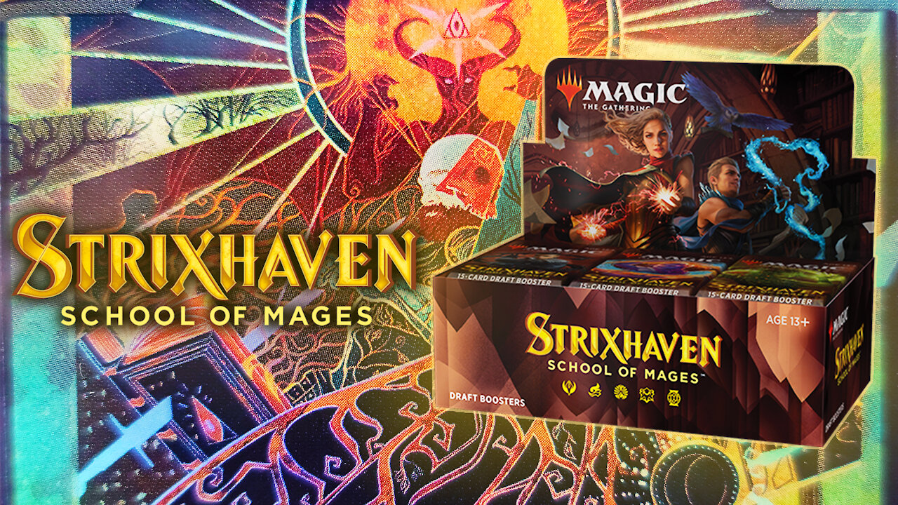 Opening An MTG Strixhaven Set Booster Box!