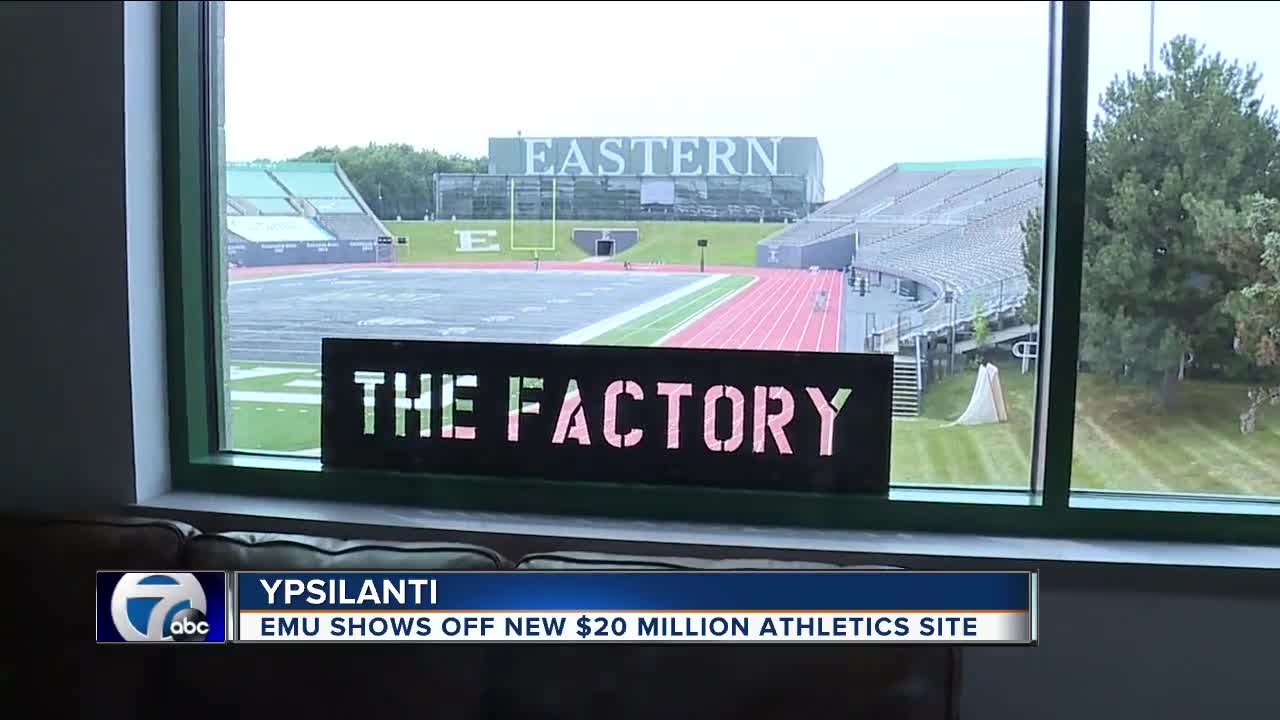 EMU shows off new $20 million athletics site