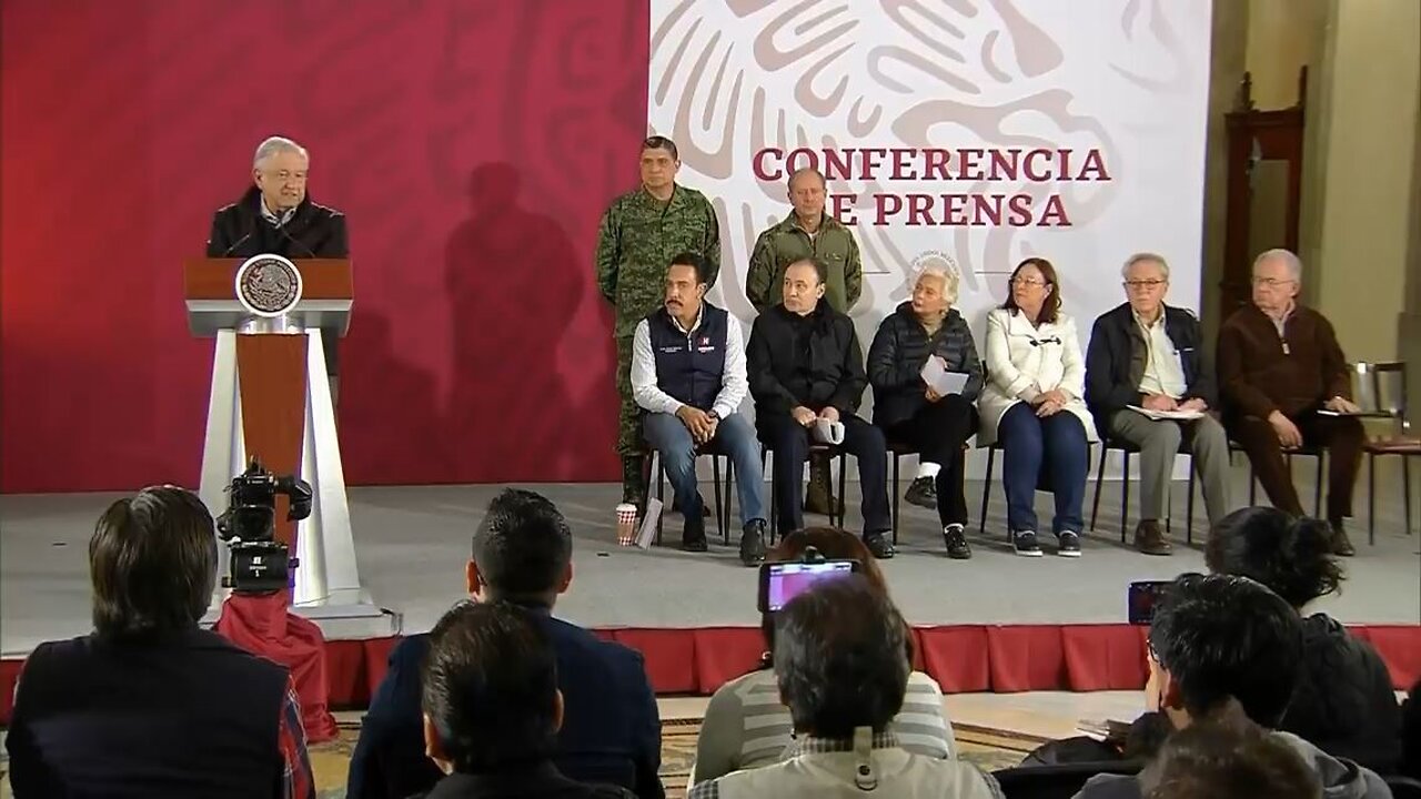 4 conferencia de prensa extraordinaria por lo ocurrido en Tlahuelilpan, Hidalgo.