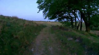 early morning at a campsite Dartmoor. speedlapse 28th May 2023