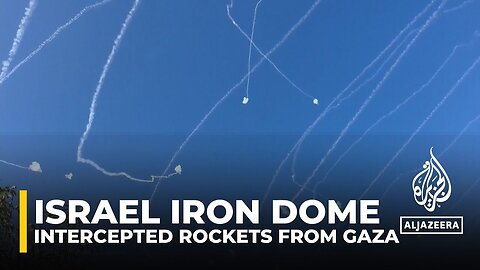 Israeli military has intercepted some rockets fired from Gaza