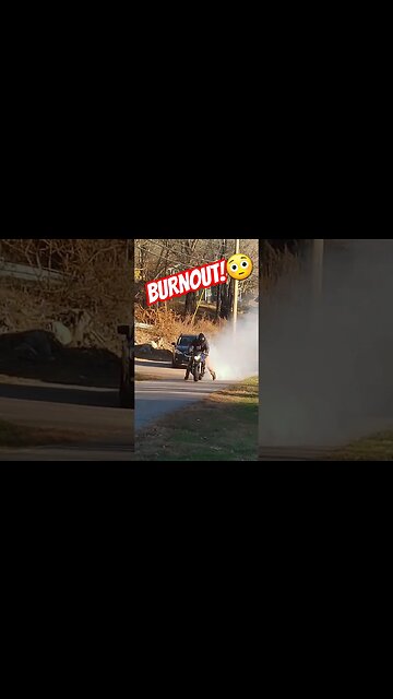 Buddy bought a $800 GSXR burnout!😳 #viralshorts #burnouts