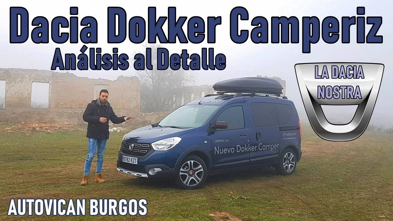 Dacia Dokker Stepway Essential Blue dCi 70 kW (95CV) CAMPERIZADA por la empresa CAMPERIZ de Burgos