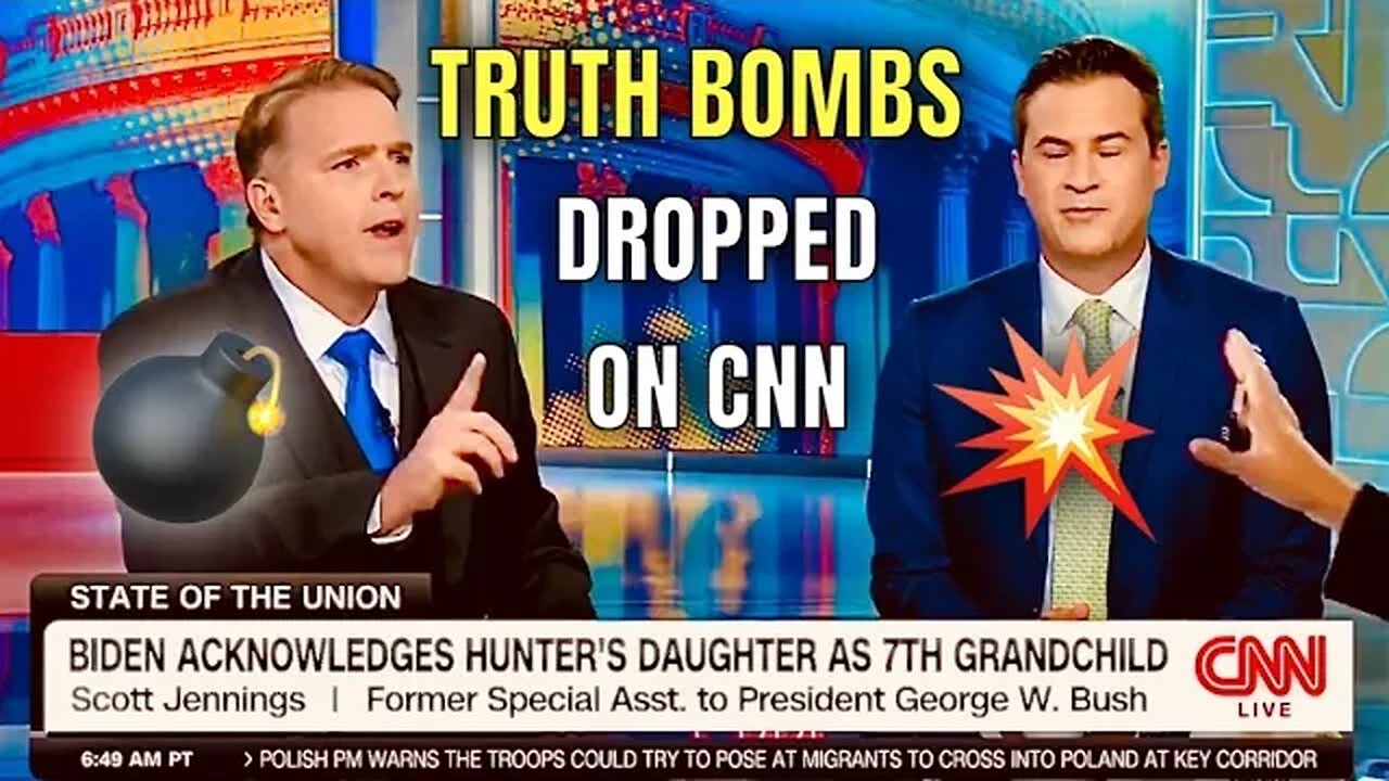 Truth B*mbs 💣 Dropped on CNN as they try to Defend JOE & HUNTER BIDEN💥