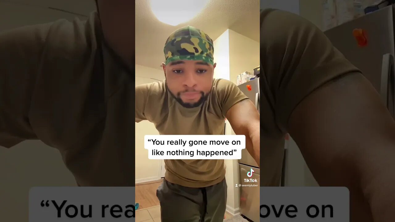 Are you really gonna do this like nothing happened? Seemlytuber reaction side eye