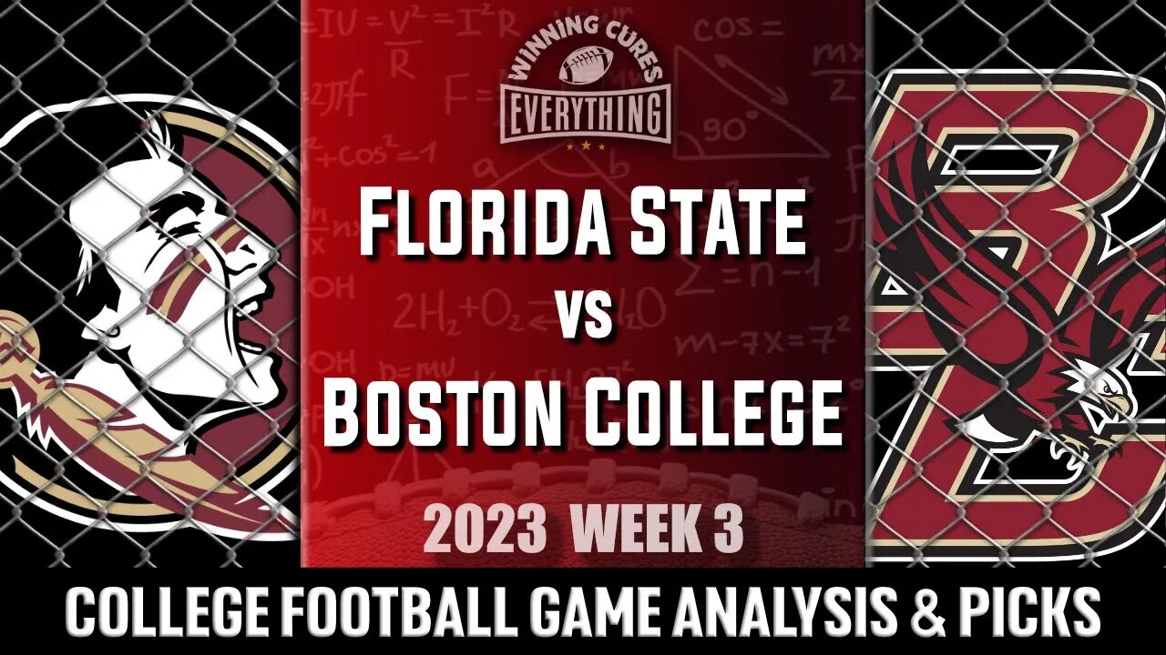 Florida State vs Boston College Picks & Prediction Against the Spread 2023 College Football Analysis