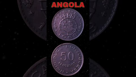 Angola 50 Centavos 1958. #shorts #coinnotesz #viral