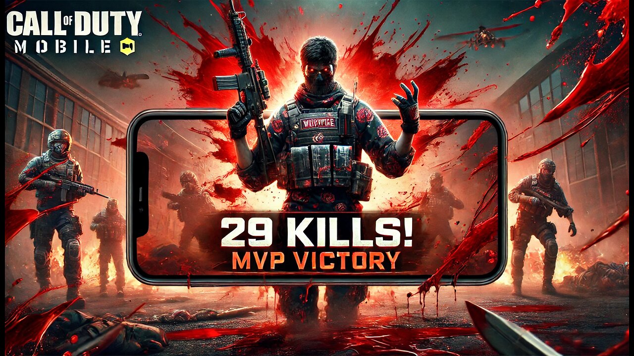 Epic 29-Kill MVP Victory in Call of Duty Battle Royale! #COD