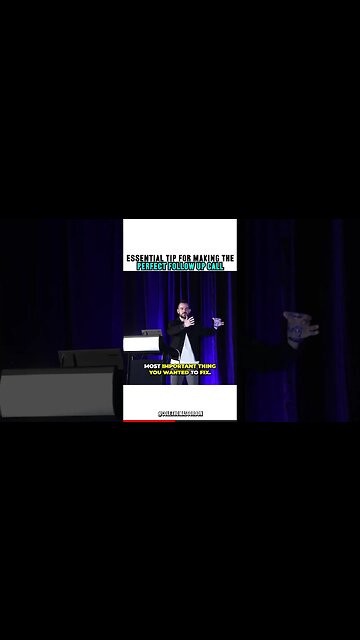 Essential Tip for Making The Perfect Follow Up Call