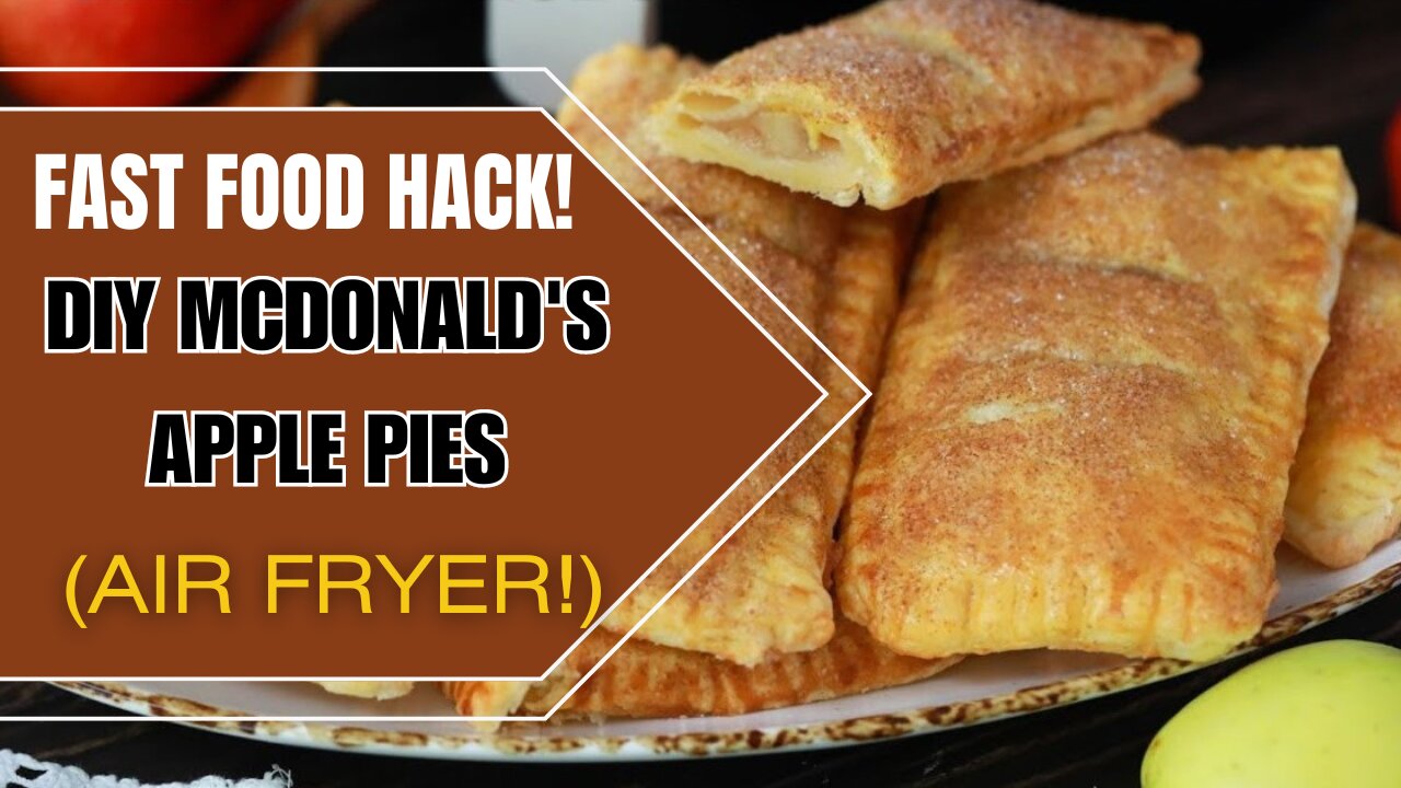 Fast Food Fix: DIY McDonald's Apple Pies (Air Fryer!)