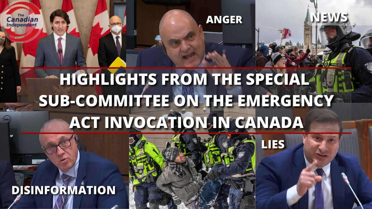 Highlights From Special Sub-Committee Meeting On The Emergency Act Invocation In Canada.