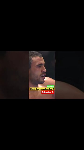 How Badr Hari defeated Alistair Overeem | Alistair Overeem vs Badr Hari 2