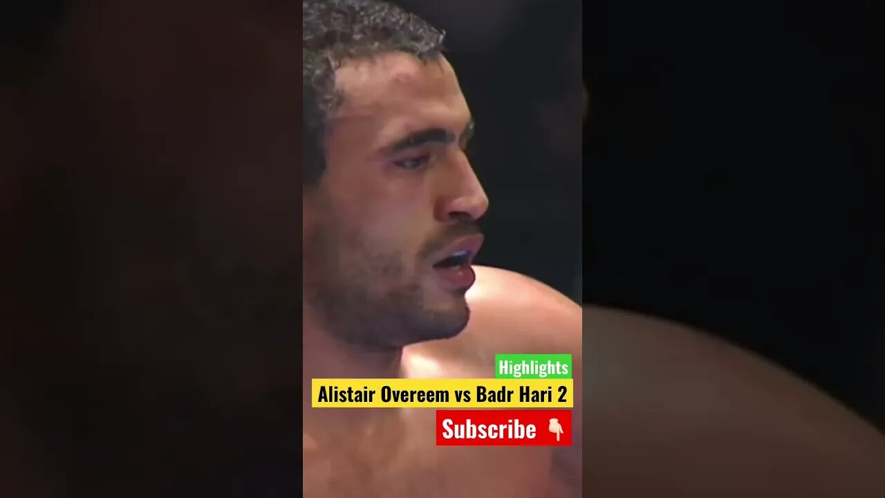 How Badr Hari defeated Alistair Overeem | Alistair Overeem vs Badr Hari 2