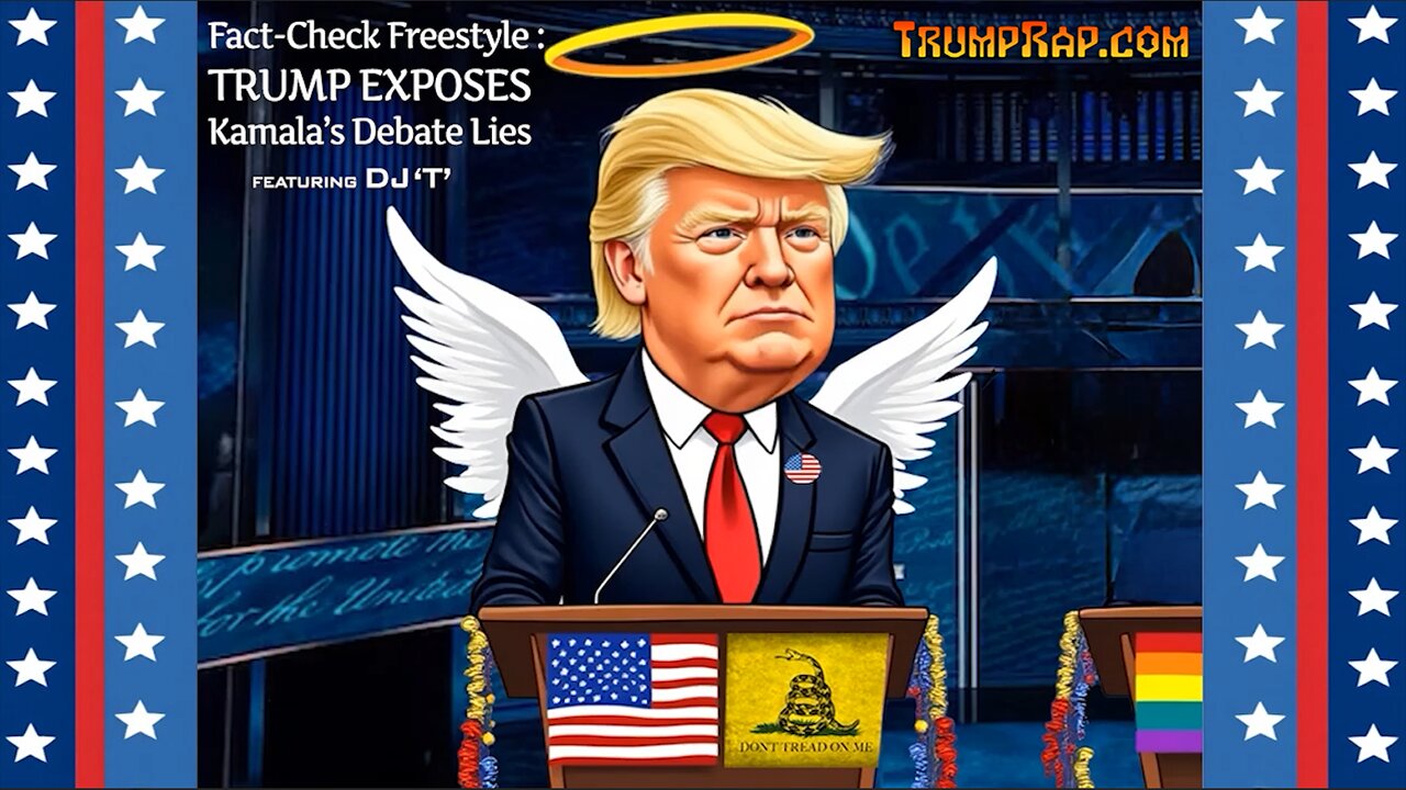 Fact-Check Freestyle : Trump Exposes Kamala’s Debate Lies (Featuring DJ 'T')