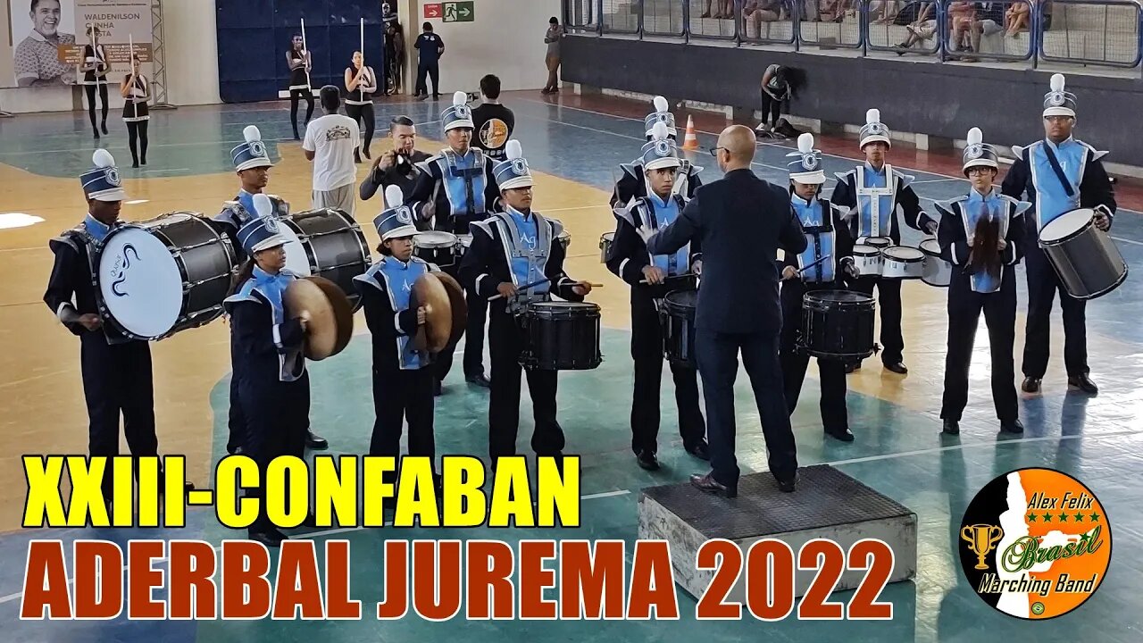 BANDA DE PERCUSSÃO SENADOR ADERBAL JUREMA 2022 NO CONFABAN 2022 - CONCURSO DE FANFARRAS E BANDAS