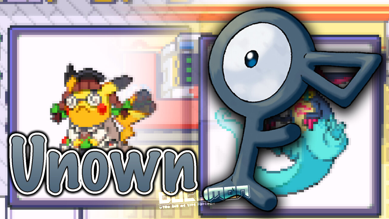 Pokemon Unown - New Difficult and Overhaul GBA Hack ROM has Gen 8. Optinal Toggles, Mega Forms,