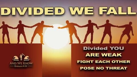 ~4.5.21: DEMONIC DIVISION IS RUNNING RAMPANT AS VICTORIES OCCUR! WE ARE #INITTOGETHER! PRAY!