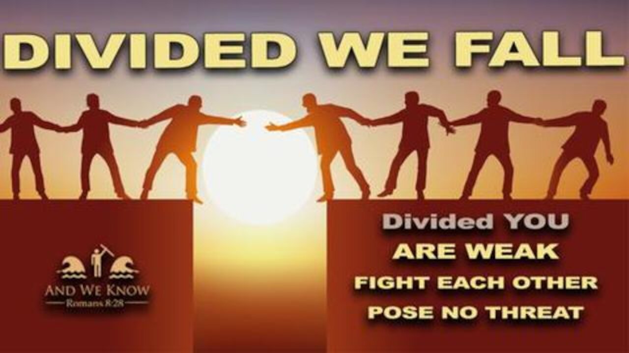 ~4.5.21: DEMONIC DIVISION IS RUNNING RAMPANT AS VICTORIES OCCUR! WE ARE #INITTOGETHER! PRAY!