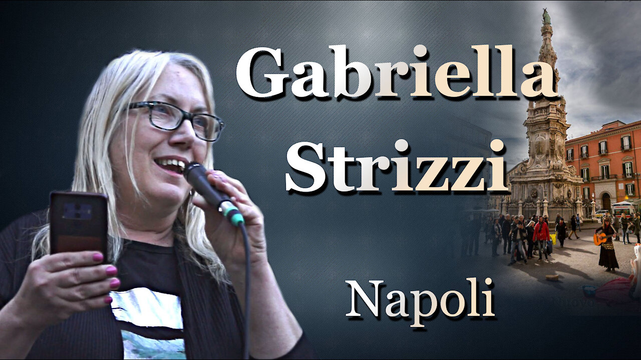 Gabriella Strizzi al “Liberiamo Napoli” il 25 aprile a Napoli