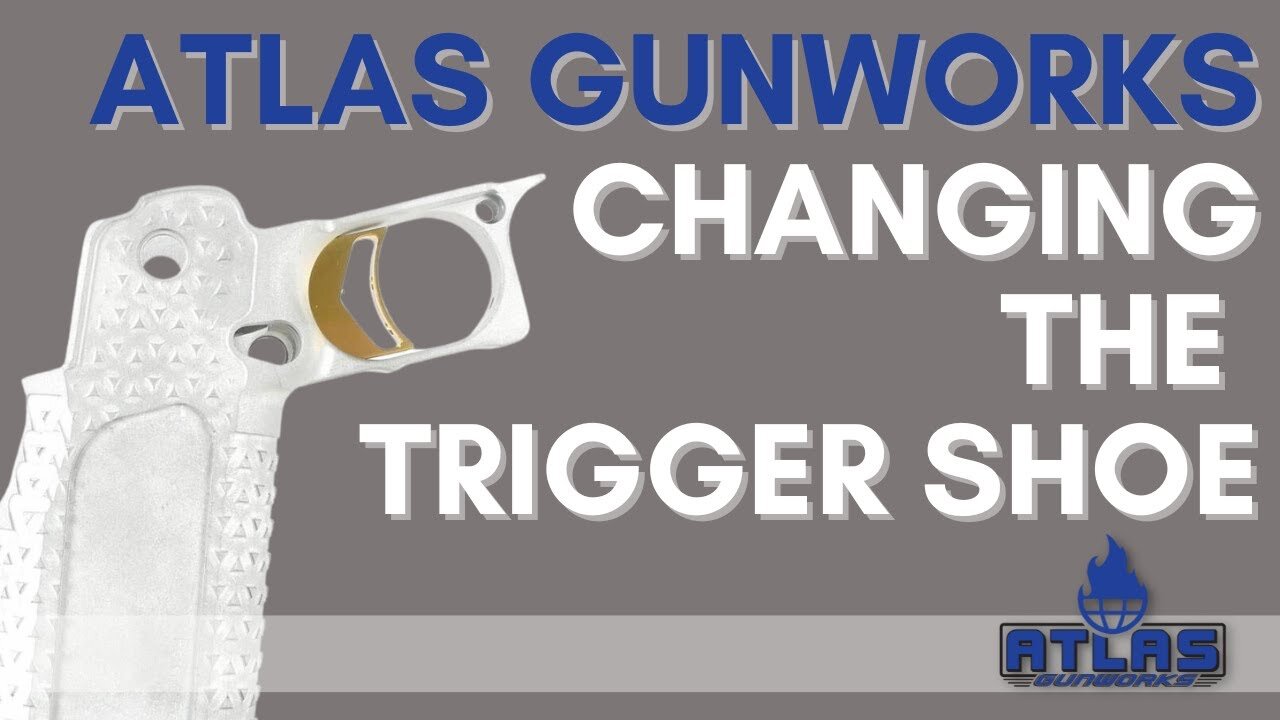 Swapping the Xline Trigger Shoe in a 1911 DS and 2011 style guns; Staccato, Prodigy, Atlas Gunworks