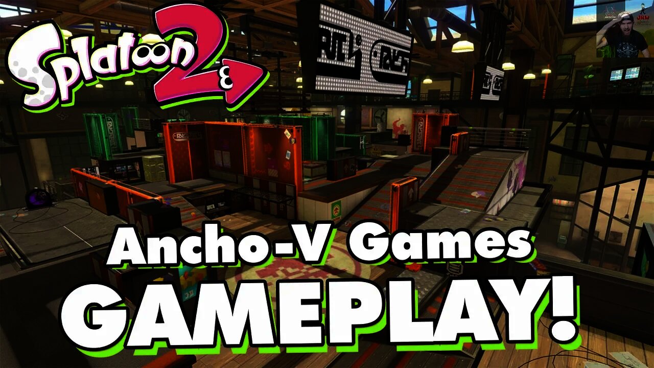 Splatoon 2 - Ancho-V Games Map Gameplay (New Free Map)!