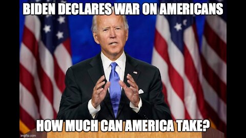 the Biden regime is declaring war on Americans.Game stop war of rich vs working class