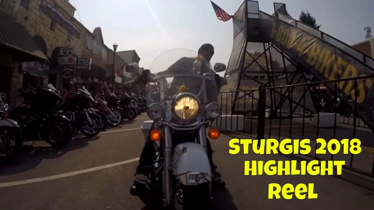 Sturgis Motorcycle Rally Highlight Reel