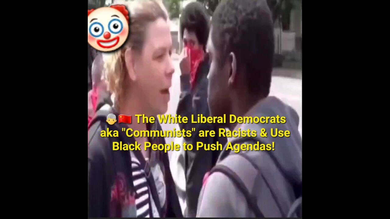 👨‍🦳🇨🇳 The White Liberal Democrats "Communists" are Racists & Use Black People to Push Agendas!