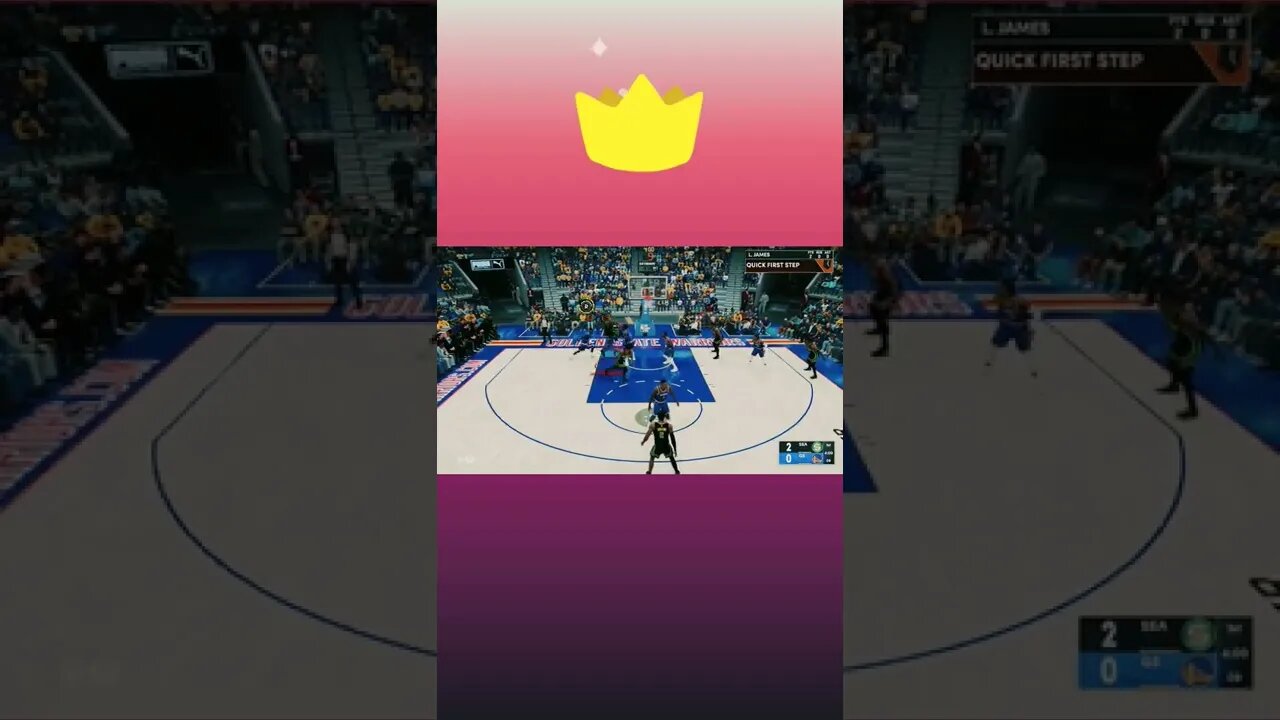 Is LeBron The GOAT???????? #2k #nba #basketball #shorts