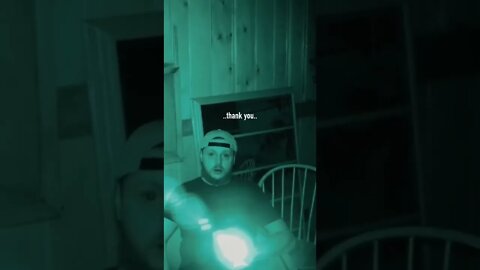 Sounds like “Thank You” 👀 #paranormal