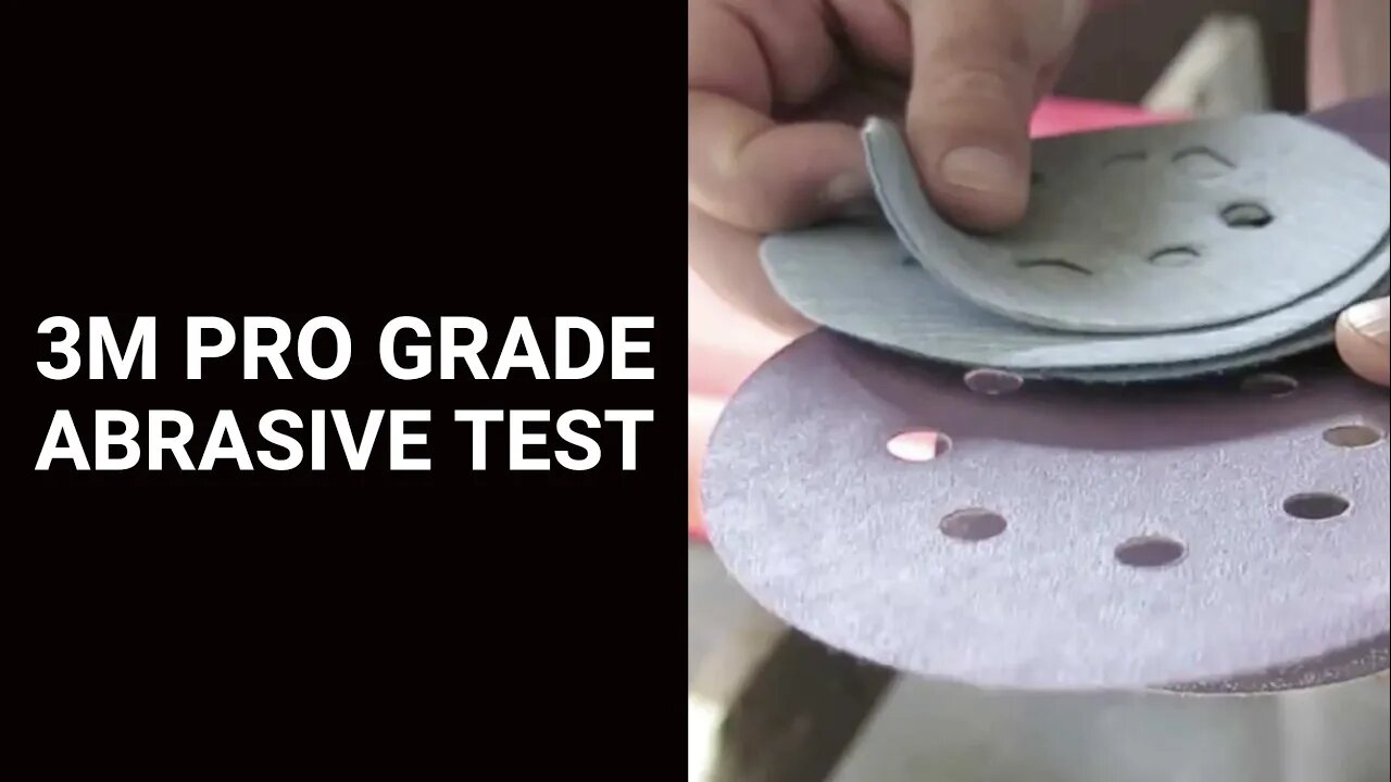 3M PRO GRADE Abrasive Test