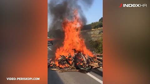 Napeto na Kosovu: Ratni veterani blokirali ceste zbog Vučića