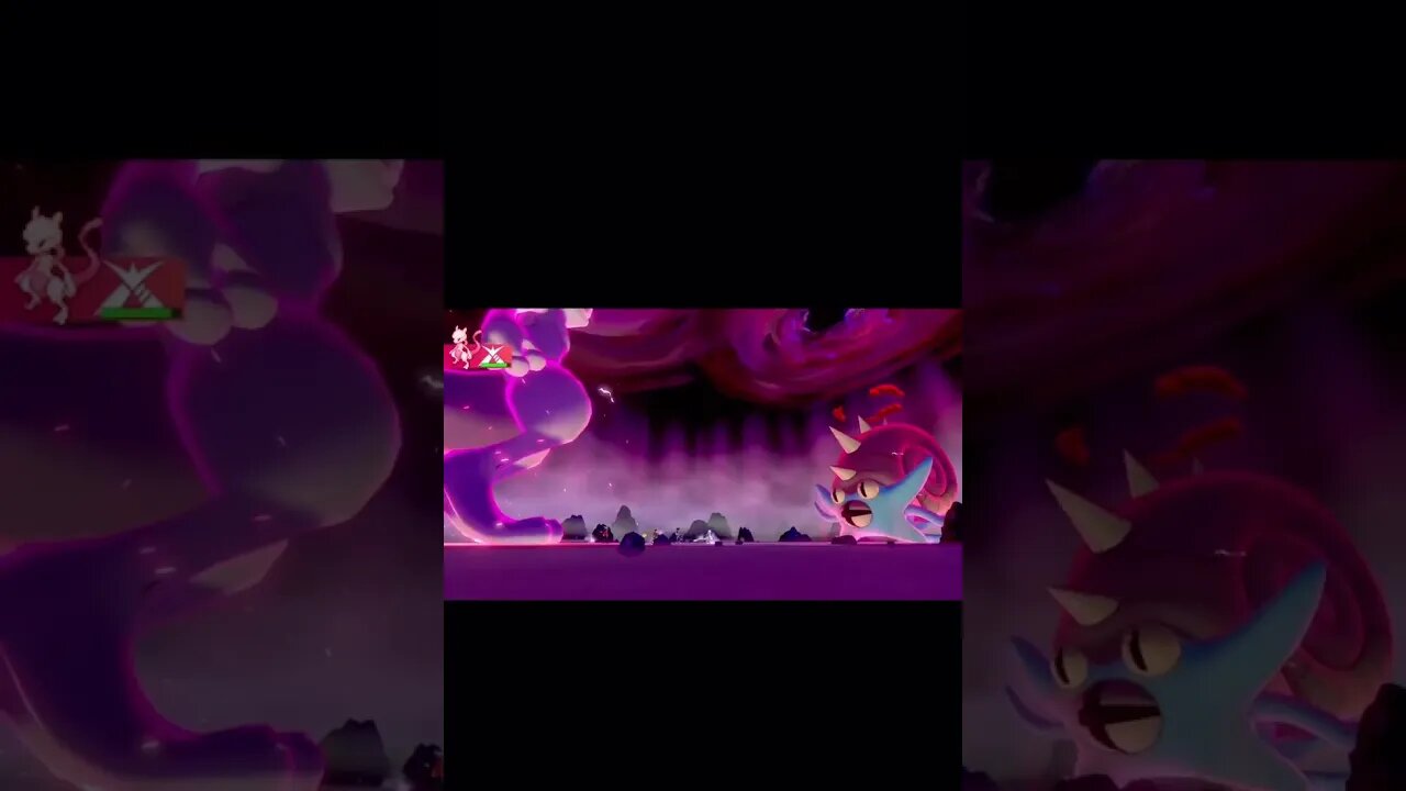 Pokémon Sword - Dynamax Omastar Used Brine!