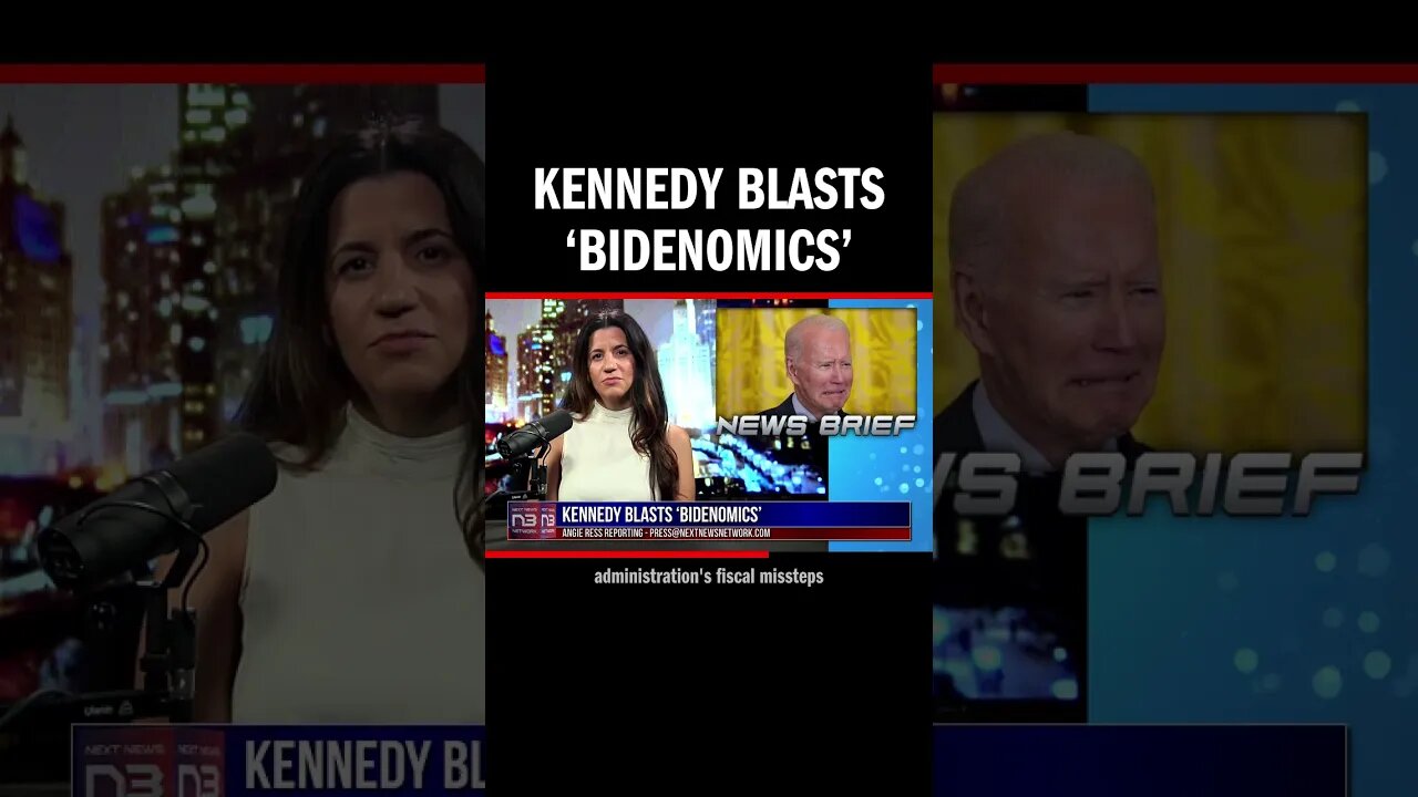 Kennedy Blasts ‘Bidenomics’