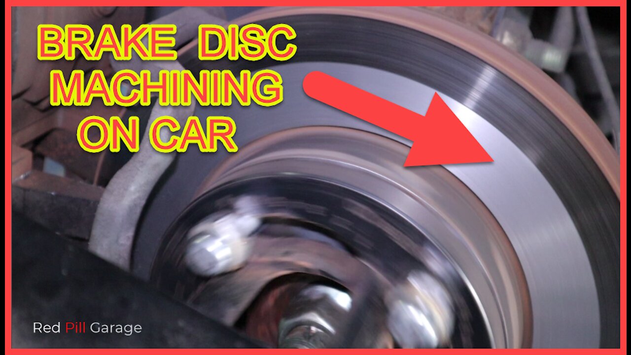 How To Machine Brake Discs On The Car. Ep6