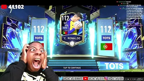 When Ishowspeed Packed Ronaldo