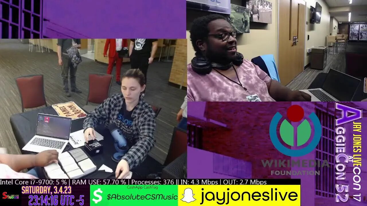 JAY jones liveCon 17 + AggieCon 52 | !988 | !LGBTQIAHelp | !RAINN | !wiki | !points | !schedule |…