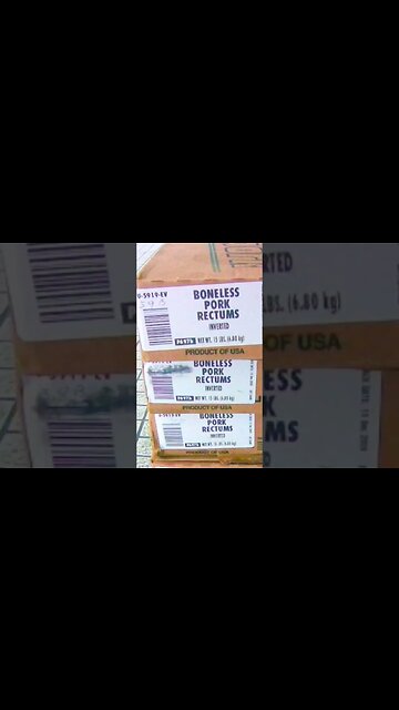Boneless Pork Rectums