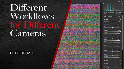 Different Workflows for Different Cameras