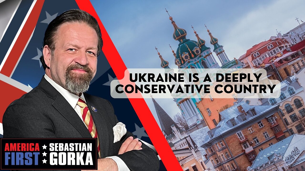 Ukraine is a deeply conservative country. Valentyna Pavsyukova with Sebastian Gorka on AMERICA First