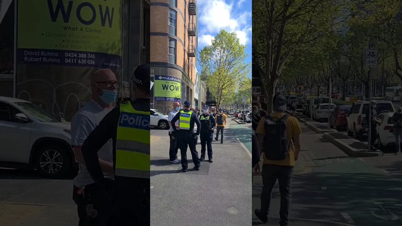 Live Queen Victoria Markets #CMFEU Protest - 23/09/21