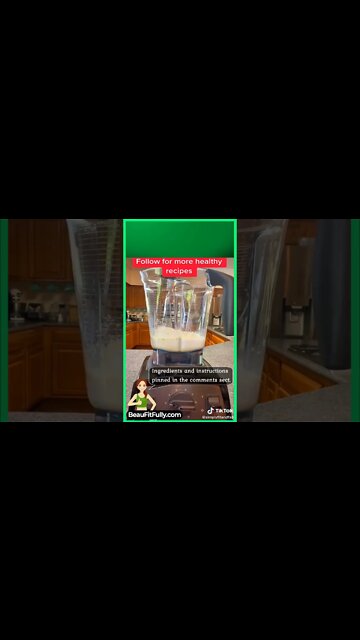 Piña Colada Protein Smoothie For Weight Loss! #tiktok #weightloss #drink #diet #ytshort #shorts