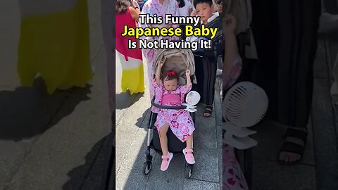 Funny Japanese Baby Is Not Having It!!!