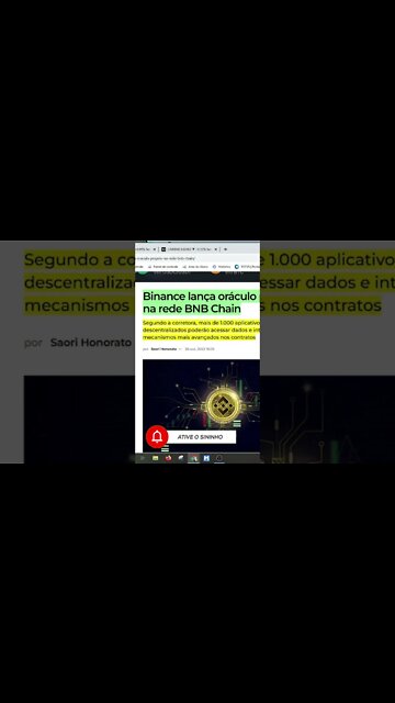 BNB VAI BATER DE FRENTE COM CHAIN LINK INTEROPERABILIDADE