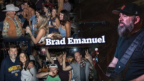 Brad Emanuel Lights Up a Rainy Night at Clear Water Harbor Bar