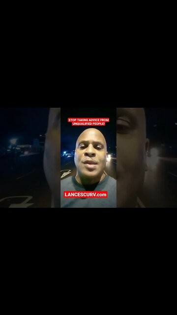 STOP TAKING ADVICE FROM UNQUALIFIED PEOPLE! #LANCESCURV