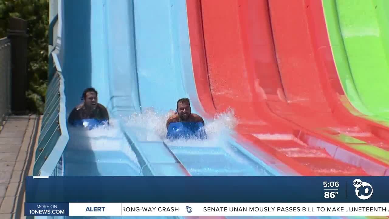 San Diegans finding creative ways to stay cool during heatwave